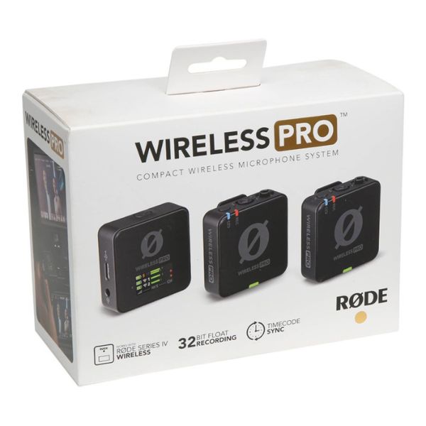 Sistema de Micrófonos Inalámbricos Compacto RØDE Wireless PRO – WIPRO