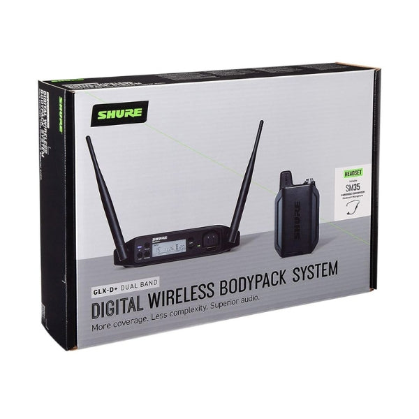Sistema-inalámbrico-de-diadema-Shure-GLXD14+SM35-GLX-D+