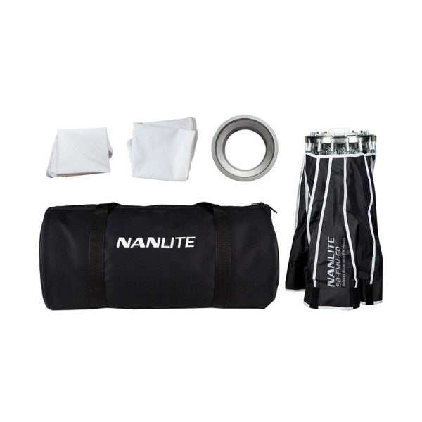 Softbox-Nanlite-Forza-con-FM-Mount