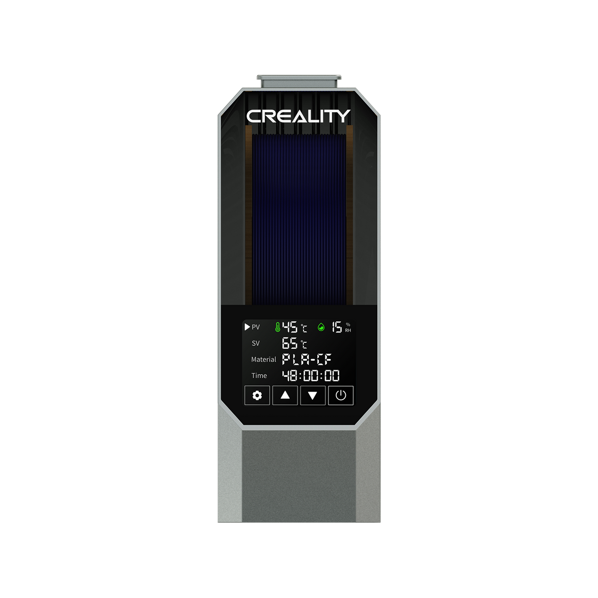 Secador de filamentos Creality Space Pi: seca hasta 12 filamentos con calor de aire 360° PTC, temporizador hasta 48 h y 
