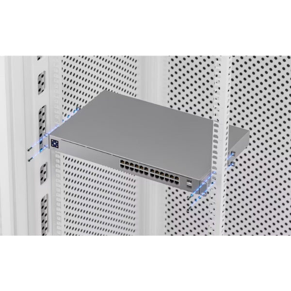 Switch-Ubiquiti-UniFi-Pro-24-Puertos-1GbE+2-SFP+10G-L3-Administrable-Rack-1U