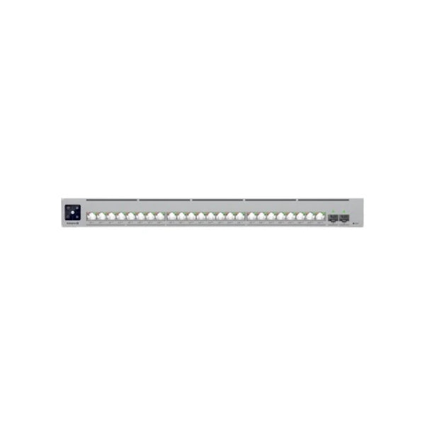 Switch-de-Red-Ubiquiti-Enterprise-Campus-24-PoE,-Switch-PoE+++-de-24-puertos,-capa-3-Etherlighting™-con-conexiones-de-10-GbE-RJ45-y-25G-SFP28