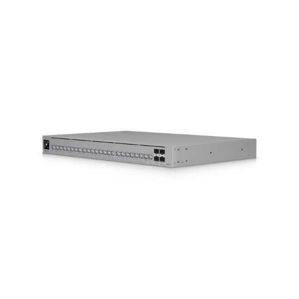 Switch-de-Red-Ubiquiti-Pro-HD-24,-Profesional,-Layer-3-Etherlighting™-con-(2)-10-GbE,-(22)-2,5-GbE,-y-(4)-10G-SFP+-puertos