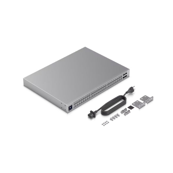 Switching-Ubiquiti-USW-PRO-MAX-48-48PT-ETHRL-Switch-Ethernet-de-48-Puertos-10G-SFP+-224-Gbps-Rack-Mount