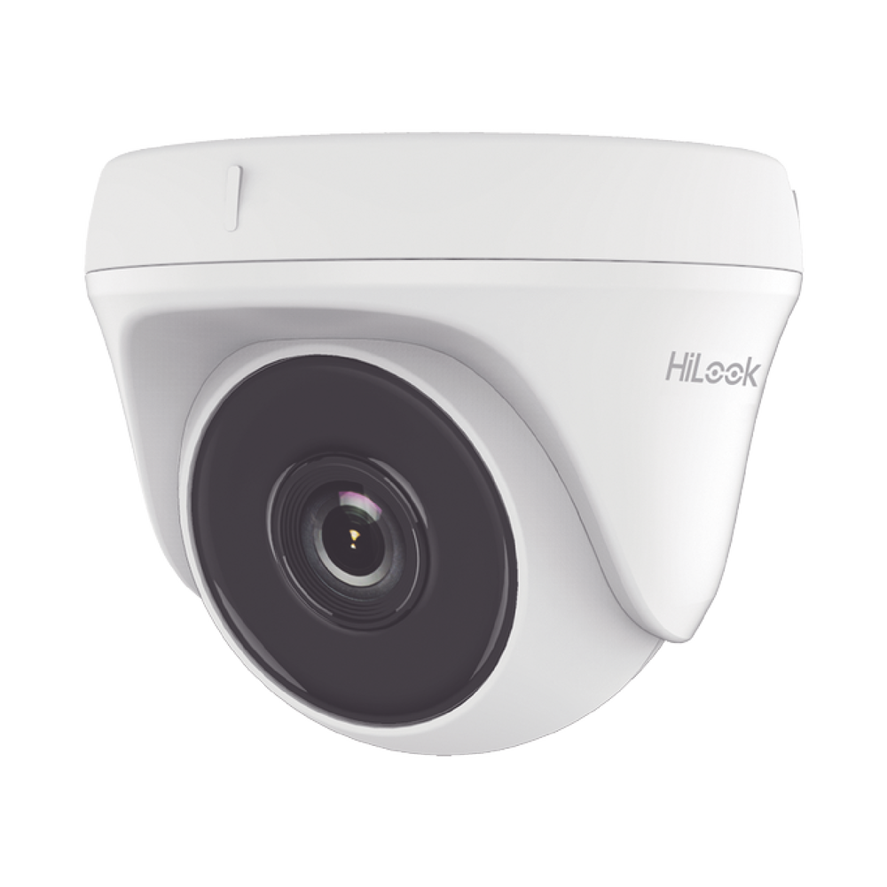 Cámara de Seguridad HiLook by Hikvision - Turret TURBOHD 2 Megapixel (1080p) - Lente 2.8 mm - 20 mts IR EXIR - 4 Tecnolo