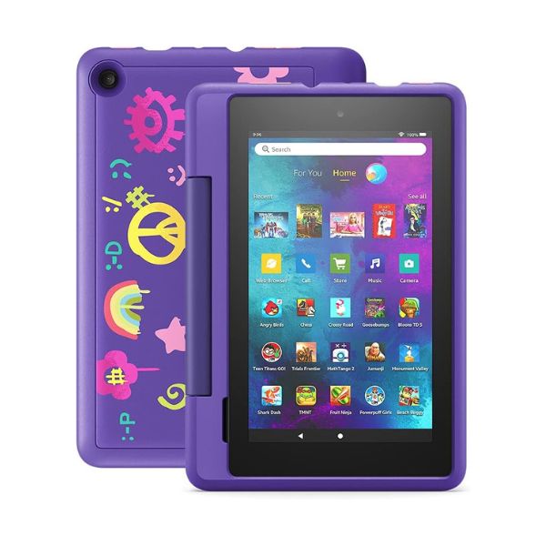 Tableta  Fire 7 Reacondicionado Certificado, pantalla de 7”, 16 GB,  10 horas de duración de la batería, ligero y portátil para entretenerse en