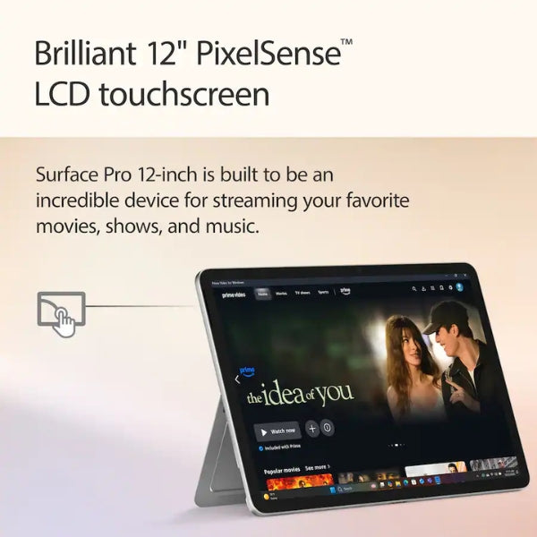 Tablet-Microsoft-Surface-Pro-12"-Snapdragon-X-Plus-256GB-8GB-RAM-Platinum