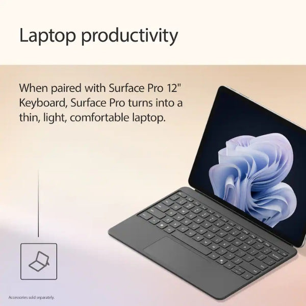 Tablet-Microsoft-Surface-Pro-12"-Snapdragon-X-Plus-256GB-8GB-RAM-Platinum