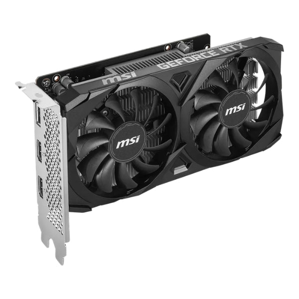 Tarjeta - De - Video - MSI - GeForce - RTX - 3050 - VENTUS - 2X - OC - 6GB - GDDR6 - 96-bit - PCIe - 4.0 - Negro-diagonal3