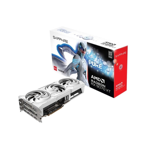 Tarjeta-Gráfica-Sapphire-Technology-AMD-Radeon-RX-9070-XT-PURE-Triple-Fan-16GB-GDDR6-PCIe-5,0