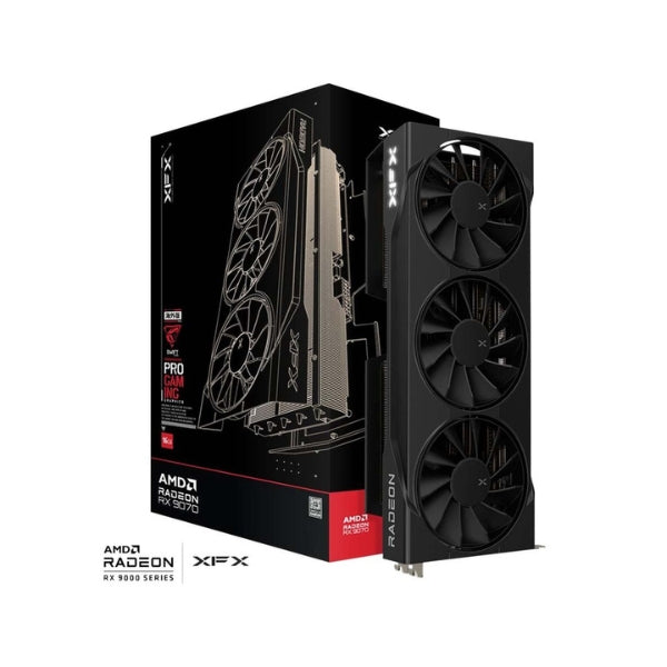 Tarjeta-Gráfica-XFX-AMD-Radeon-RX-9070-Swift-Overclocked-Triple-Fan-16GB-GDDR6-PCIe-4,0