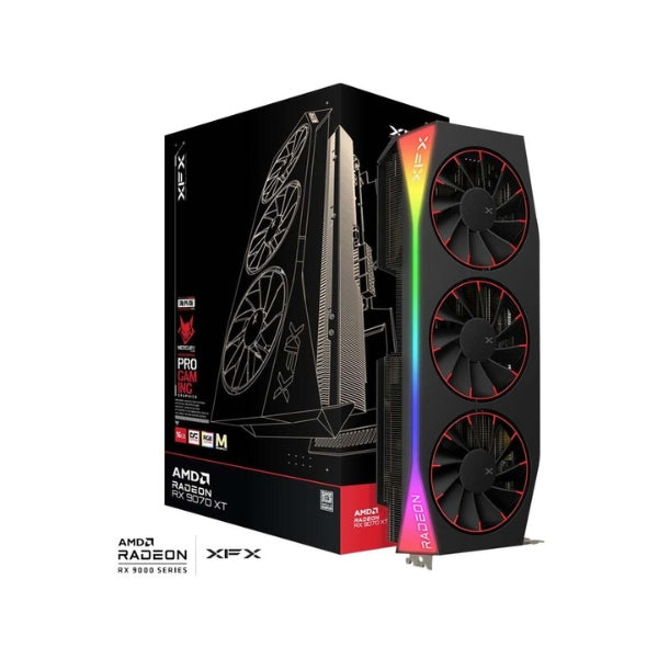 Tarjeta-Gráfica-XFX-AMD-Radeon-RX-9070-XT-Mercury-Magnetic-Air-Overclocked-Triple-Fan-16GB-GDDR6-PCIe-5,0