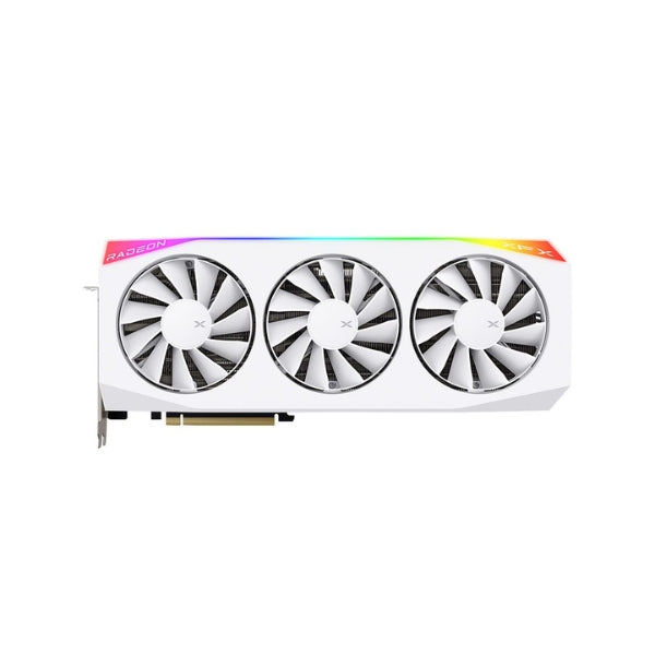 Tarjeta-Gráfica-XFX-AMD-Radeon-RX-9070-XT-Mercury-White-Overclocked-Triple-Fan-16GB-GDDR6-PCIe-5,0