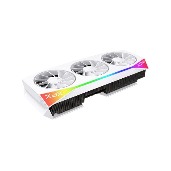 Tarjeta-Gráfica-XFX-AMD-Radeon-RX-9070-XT-Mercury-White-Overclocked-Triple-Fan-16GB-GDDR6-PCIe-5,0