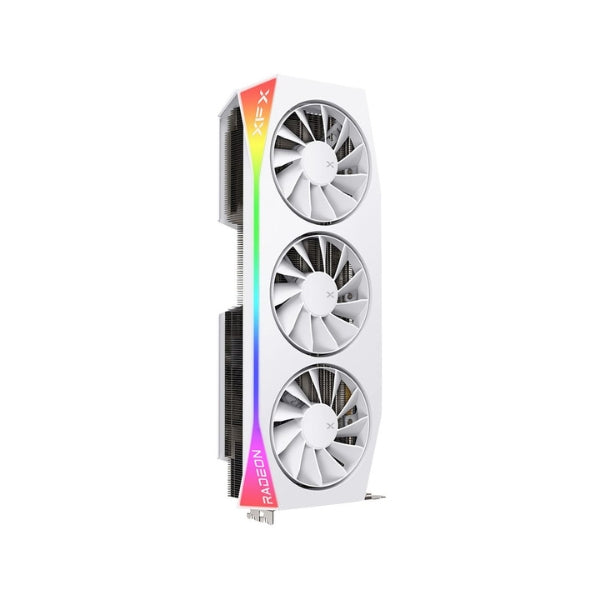 Tarjeta-Gráfica-XFX-AMD-Radeon-RX-9070-XT-Mercury-White-Overclocked-Triple-Fan-16GB-GDDR6-PCIe-5,0