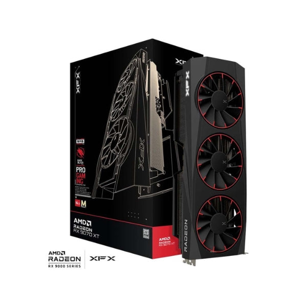Tarjeta-Gráfica-XFX-AMD-Radeon-RX-9070-XT-Quicksilver-Triple-Fan-16GB-GDDR6-PCIe-5,0