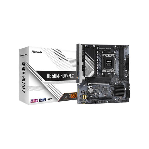 Tarjeta-Madre-ASRock-B650M-HDVM,2-AMD-AM5-microATX-DDR5
