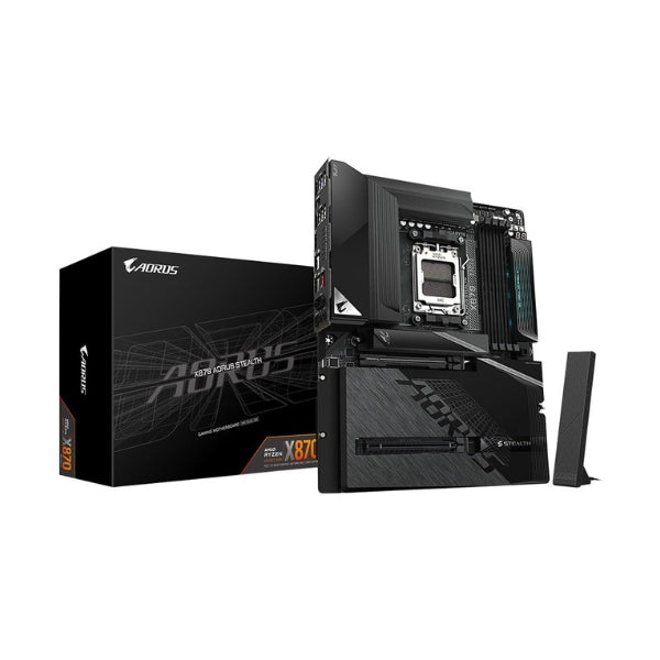Tarjeta-Madre-GIGABYTE-X870-AORUS-STEALTH-ICE-Socket-AM5-DDR5-ATX