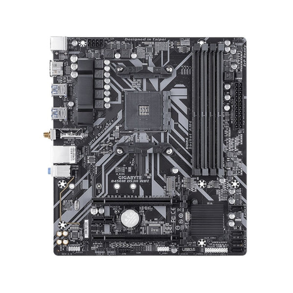 Tarjeta-Madre-Gigabyte-B450M-DS3H-WiFi-AMD-AM4-microATX