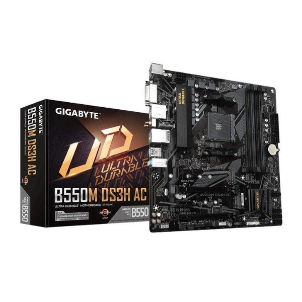 Tarjeta-Madre-Gigabyte-B550M-DS3H-AC-AMD-AM4-microATX