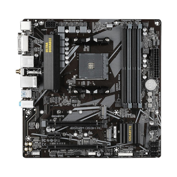 Tarjeta-Madre-Gigabyte-B550M-DS3H-AC-AMD-AM4-microATX