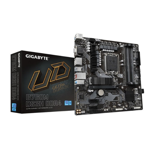 Tarjeta-Madre-Gigabyte-B760M-DS3H-DDR4-Intel-LGA-1700-microATX