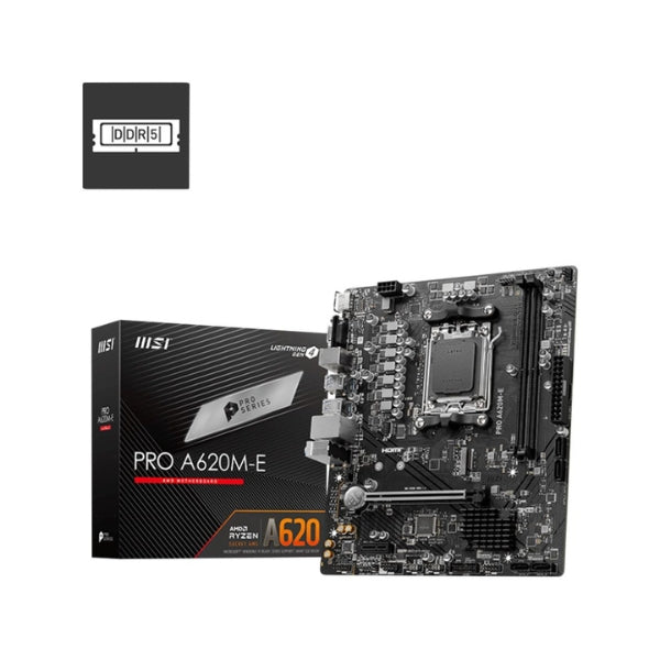 Tarjeta-Madre-MSI-A620M-E-Pro-AMD-A620-AMD-AM5-DDR5-Micro-ATX