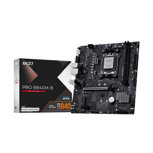 Tarjeta-Madre-MSI-B840M-B-PRO-Socket-AMD-AM5-DDR5-Micro-ATX