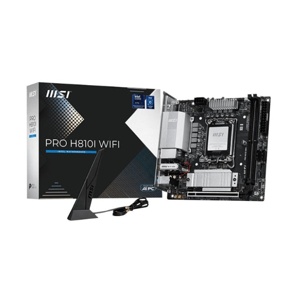 Tarjeta-Madre-MSI-H810I-PRO-WIFI-Socket-LGA1851-DDR5-Mini-ITX
