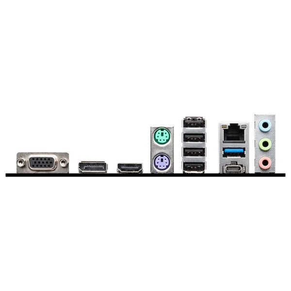 Tarjeta - Madre - MSI - PRO - B760M-P - Intel - B760 - LGA1700 - DDR5 - 6800MHz - 2xM.2 - PCIe 4.0 - Micro-ATX-puertos