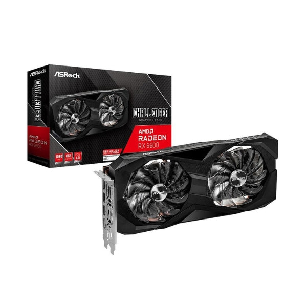 Tarjeta-gráfica-ASRock-AMD-Radeon-RX-6600-Challenger-D-Dual-Fan-8GB-GDDR6