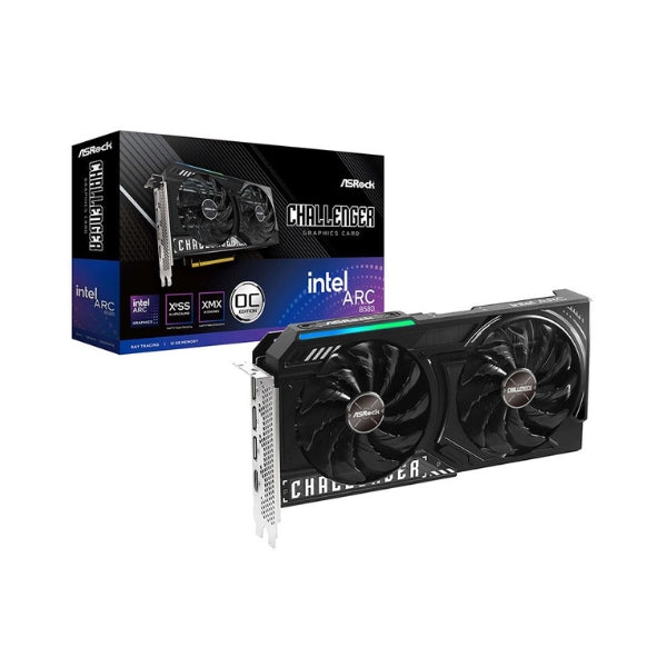 Tarjeta-gráfica-ASRock-Intel-Arc-B580-Challenger-Overclocked-Dual-Fan-12GB-GDDR6