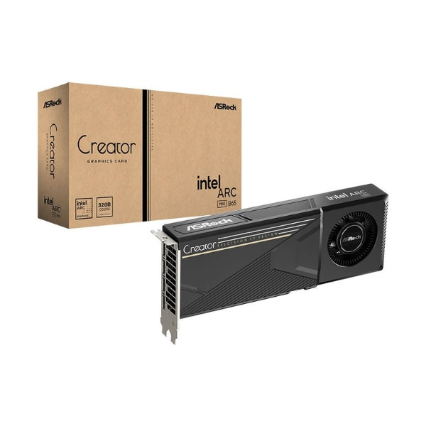Tarjeta-gráfica-ASRock-Intel-Arc-Pro-B65-Creator-Single-Fan-32GB-GDDR6