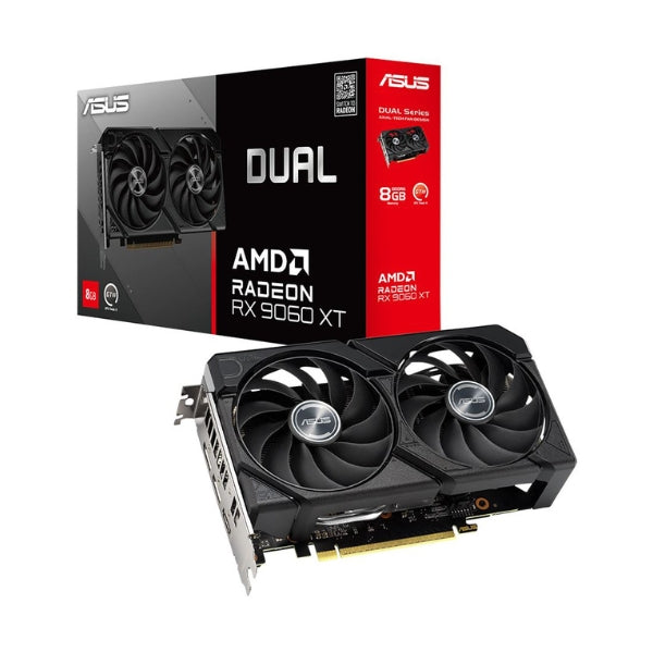 Tarjeta-gráfica-ASUS-AMD-Radeon-RX-9060-XT-Dual-Dual-Fan-8GB-GDDR6