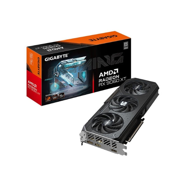 Tarjeta gráfica GIGABYTE AMD Radeon RX 9060 XT GAMING OC Triple Fan 16
