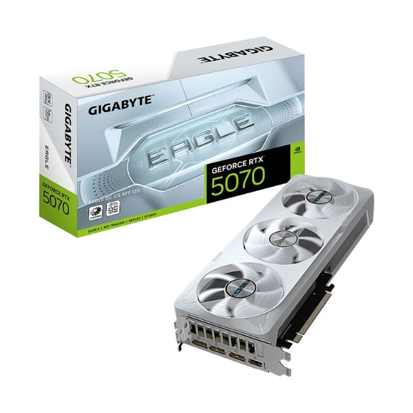 Tarjeta-gráfica-GIGABYTE-NVIDIA-GeForce-RTX-5070-EAGLE-ICE-SFF-OC-Triple-Fan-12GB-GDDR7