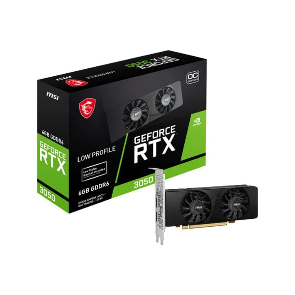 Tarjeta-gráfica-MSI-NVIDIA-GeForce-RTX-3050-LP-Dual-Fan-6GB-GDDR6-PCIe-4,0