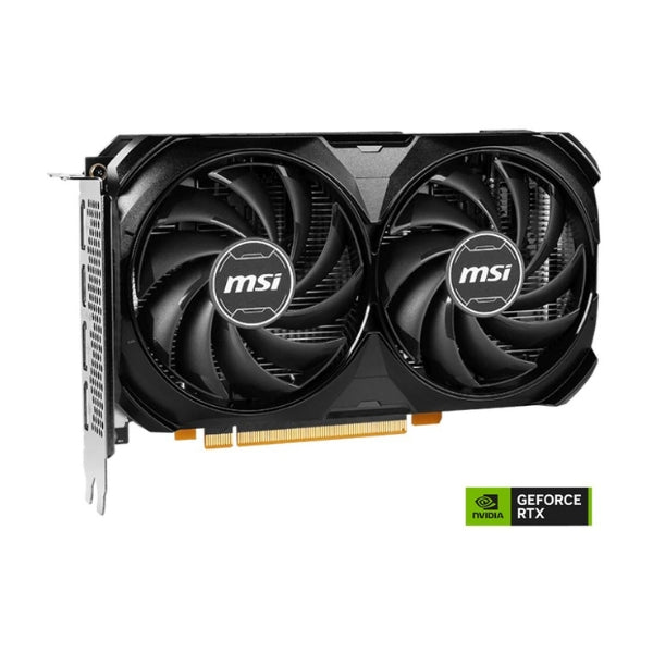 Tarjeta-gráfica-MSI-NVIDIA-GeForce-RTX-4060-Ventus-2X-Black-Overclocked-Dual-Fan-8GB-GDDR6