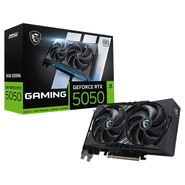 Tarjeta gráfica MSI NVIDIA GeForce RTX 5050 8GB GDDR6 128-bit - GeForce RTX 5050 8G GAMING OC