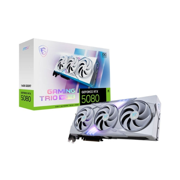 Tarjeta-gráfica-MSI-NVIDIA-GeForce-RTX-5080-GAMING-TRIO-WHITE-OC-Triple-Fan-16GB-GDDR7