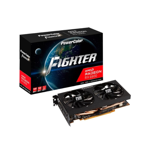 Tarjeta-gráfica-PowerColor-AMD-Radeon-RX-6600-Fighter-Dual-Fan-8GB-GDDR6