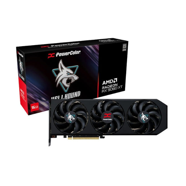 Tarjeta-gráfica-PowerColor-AMD-Radeon-RX-9060-XT-Hellhound-OC-Triple-Fan-16GB-GDDR6