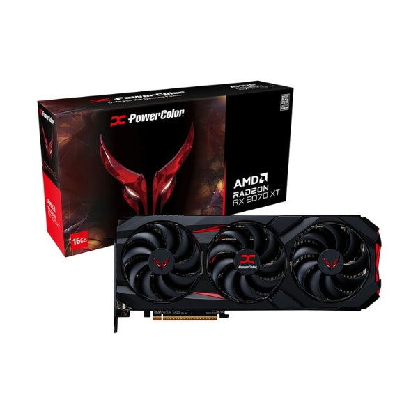 Tarjeta-gráfica-PowerColor-AMD-Radeon-RX-9070-XT-Red-Devil-OC-Triple-Fan-16GB-GDDR6