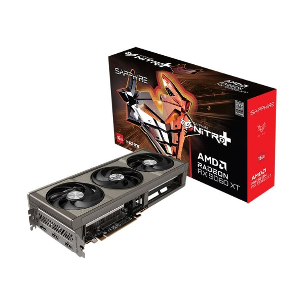 Tarjeta-gráfica-SAPPHIRE-AMD-Radeon-RX-9060-XT-NITRO+-OC-Triple-Fan-16GB-GDDR6