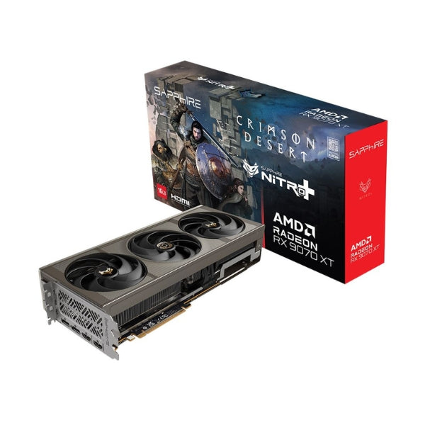 Tarjeta-gráfica-SAPPHIRE-AMD-Radeon-RX-9070-XT-NITRO+-Crimson-Desert-Edition-OC-Triple-Fan-16GB-GDDR6