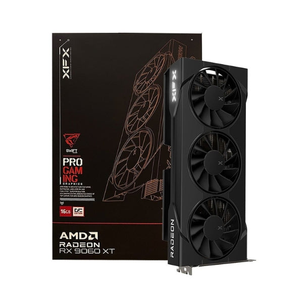 Tarjeta-gráfica-XFX-AMD-Radeon-RX-9060-XT-SWIFT-OC-Triple-Fan-16GB-GDDR6