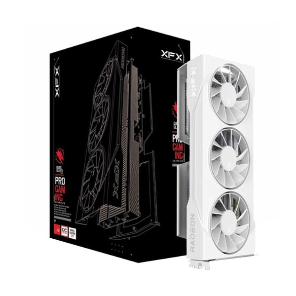 Tarjeta-gráfica-XFX-AMD-Radeon-RX-9060-XT-SWIFT-White-OC-Triple-Fan-16GB-GDDR6