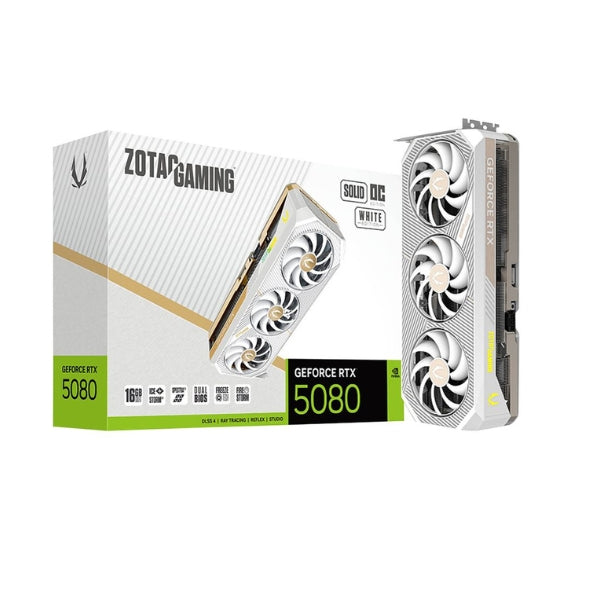 Tarjeta-gráfica-ZOTAC-NVIDIA-GeForce-RTX-5080-SOLID-White-OC-Triple-Fan-16GB-GDDR7