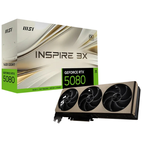 Tarjetad-e-Video-MSI-GeForce-RTX-5080-INSPIRE-3X-OC-16GB-GDDR7-256-bit-DLSS4-PCIe5.0-Negro-Dorado_3-box