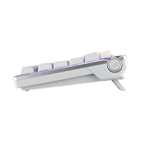 Teclado Gaming ASUS ROG Azoth Moonlight White Wireless 75% RGB ROG NX Snow - M701 ROG AZOTH - White